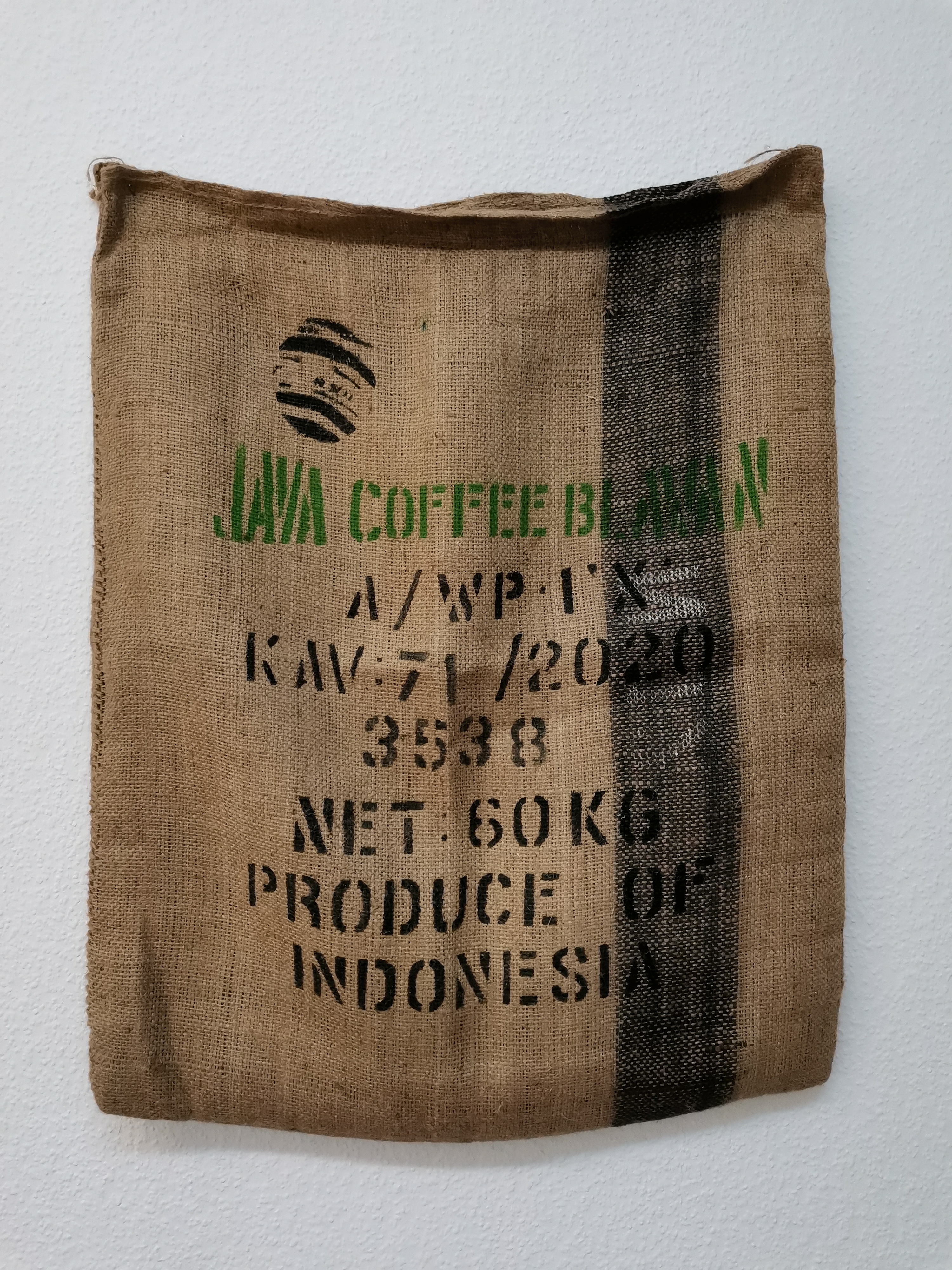 Kaffeesack Java Blawan