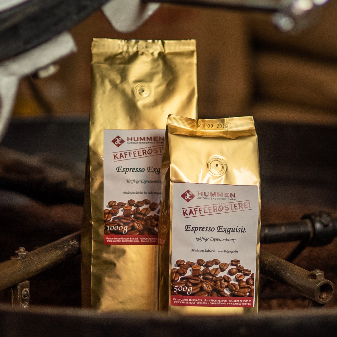 Espresso Exquisit Gewicht 1000g Mahlgrad Bohne